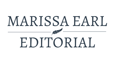 Logo for Marissa Earl Editorial, LLC